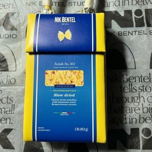 Pasta Bag by Nik Bentel New Farfalle